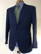 GIACCA ALTA SARTORIA TAGLIO MONTEZEMOLO  TG. 48 LEGGERA stile caraceni attolini