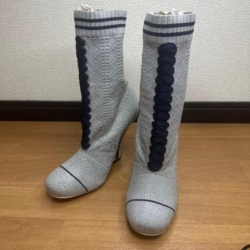 Stivali corti fendi usati - stivali,