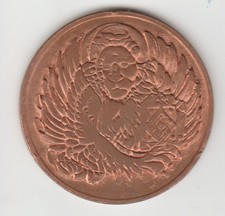 LEONE SAN MARCO VENEZIA GETTONE TOKEN SANTA LUCIA (MM.32) #MD30