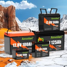 Batteria 12v 100ah 20ah - 12v,