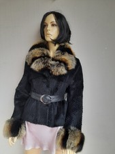 Pelliccia Lapin E Volpe Tg 46