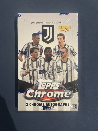 Topps chrome juventus 2022 - topps, 2022-23