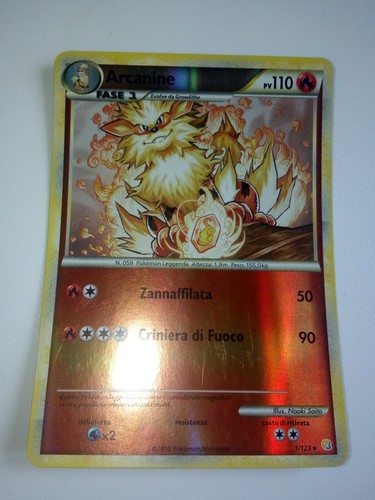 Pokemon card arcanine - pokemon,