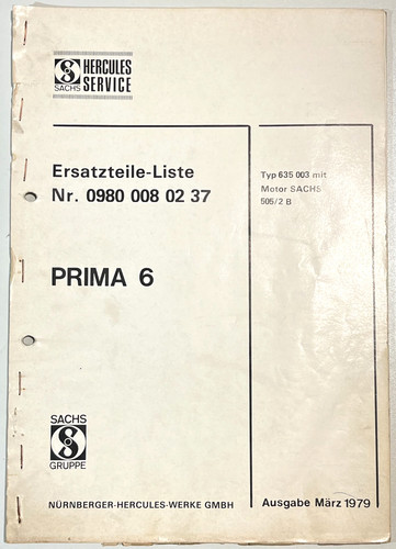 Lista ricambi heft sachs - heft,