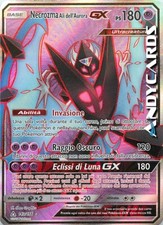 EX • NECROZMA ALI DELL'AURORA GX 143/156 • Ultra Rara • Ultraprisma SM05 POKEMON