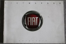 Fiat Ulysse Bedienungsanleitung Autoradio "2007" betriebsanleitung