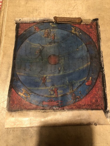 Antico manoscritto pergamena - antico,