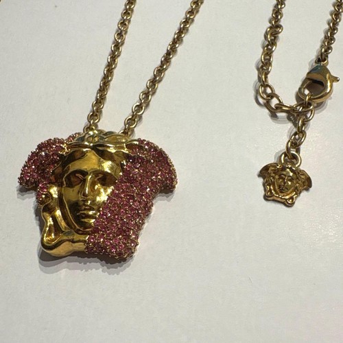 Collana con ciondolo testa - , di