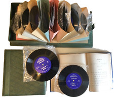 Raccolta 52 dischi vinile - corso English 20 ore