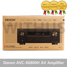Denon AVC-X6800H Amplificatore AV 11.4 Ch 8K con audio 3D HEOS® integrato 220V / 60Hz_