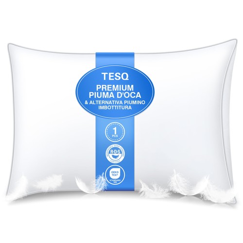 Cuscino piuma lusso - di,