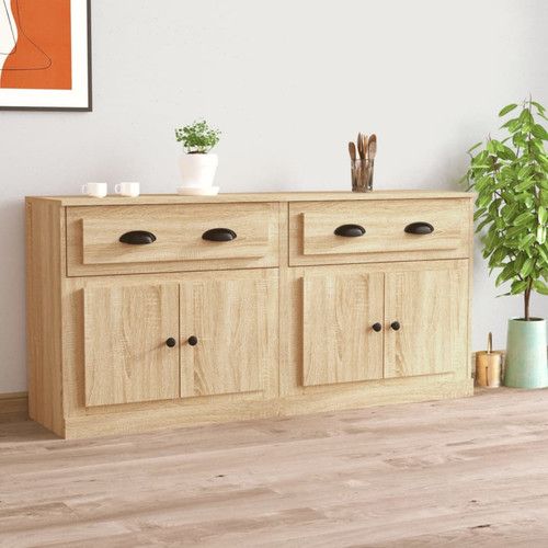 Credenze 2pz sonoma rovere - credenze,