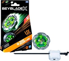 Beyblade X, Starter Pack, Wand Wizard 1-60R UX Con Trottola E Lanciatore