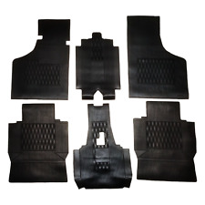 SERIE TAPPETI IN GOMMA PER FIAT 850 SPORT SPIDER COUPE - TAPPETINI LASSY 10069