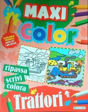 MAXI COLOR. TRATTORI AA. VV. INSOLITO LIBRO 2021 COLORIAMO BROSSURA