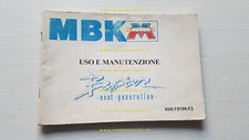 MBK 50 Booster Next Generation 1995 manuale uso manutenzione italiano originale