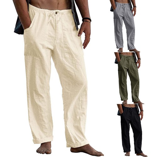 Chino estivi uomo cotone - chino, da