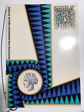 1976 IPZS Poligrafico Folder Libretto Foglietto Esposizione Filatelia '76 Italy