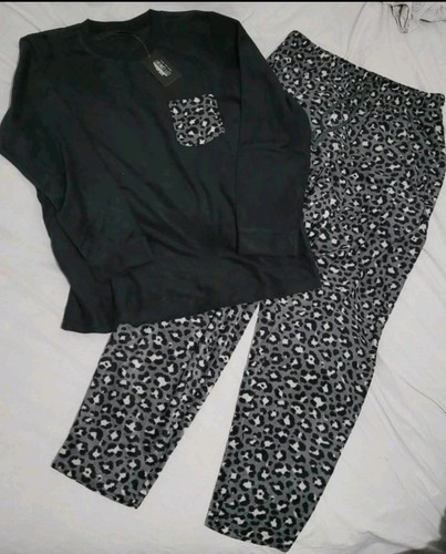 Pigiama donna leopardato
