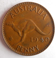 1940 AUSTRALIA PENNY -