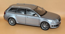 1:18 Minichamps Audi A4 RS4 Avant in argento da collezione senza scatola originale
