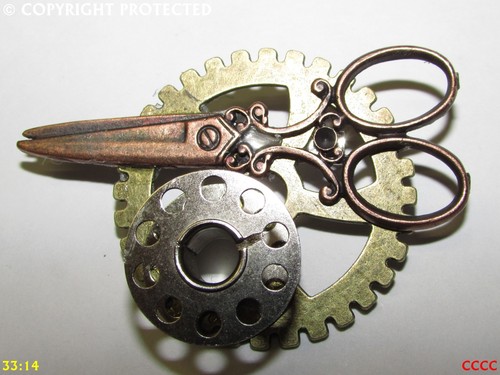 Steampunk distintivo spilla - steampunk,