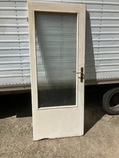 Porta liscia con vetro - porta,