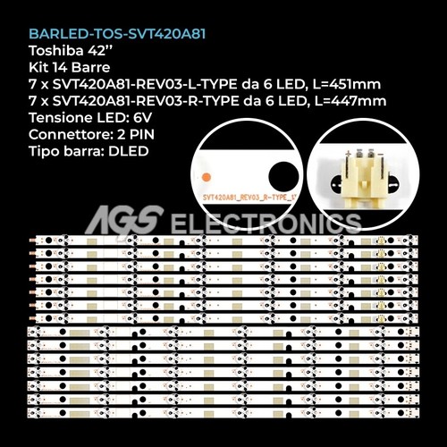Kit barre strip led - kit,