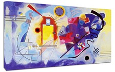 Quadro moderno astratto KANDINSKY g.r.b. Arredamento Arte Arredo Stampa su tela