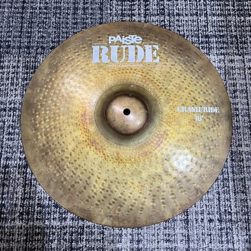 Paiste rude crash ride - rude,