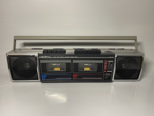 Crown csc 140 vintage boombox - csc-140,
