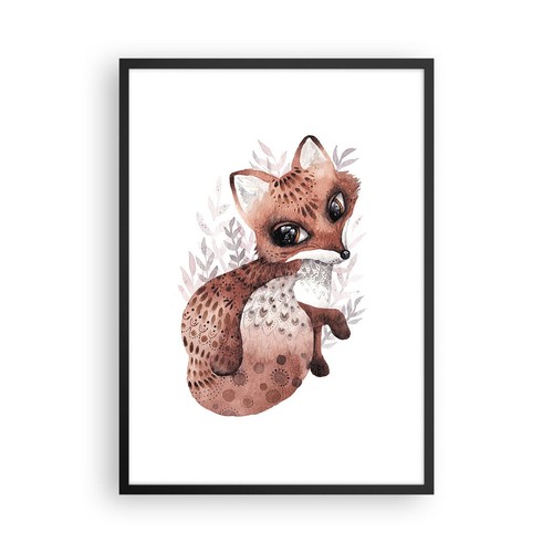 Poster 50x70cm volpe - poster,
