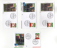 Italia Repubblica Lotto buste primo giorno 2005 Esercito Italiano Varietà