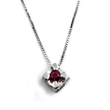 Collana in oro bianco 18 KT