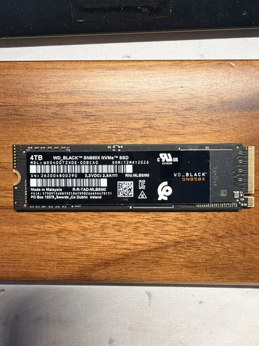 Black sn850x 4tb - 4tb, nvme