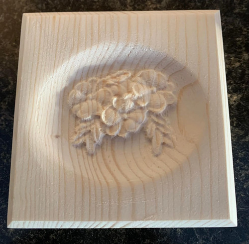 Mazzo fiori bordo legno - mazzo,