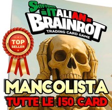 MANCOLISTA SKIFIDOL ITALIAN BRAINROT BETA ALLUCINAZIONE COSMICA TUTTE E 150 CARD
