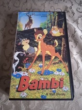 Vhs bambi classici disney - vhs,
