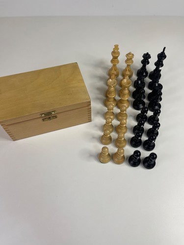 Scacchi legno scatola - in,