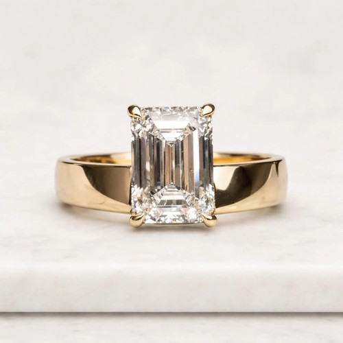 Anello con puntine diamanti - con,