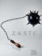 Flail Mace stile vintage - replica arma guerriero medievale, leggera e appuntita