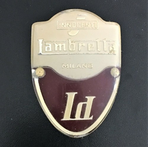 Lambretta scudetto badge - scudetto,