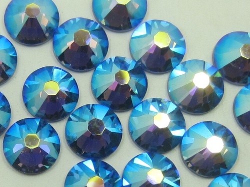 Strass 20ss sapphire - sapphire, ab