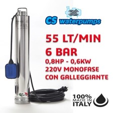 Elettropompa sommersa mulstistadio monoblocco  CS WATERPUMPS  R4-1 AUT 