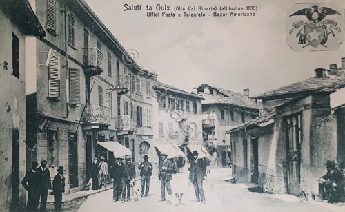 Cartolina saluti oulx - -,