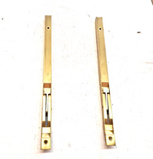 Catenaccio a Leva Frontale OTTONE LUCIDO da Incasso mm15x300 Pz2 RUFFONI E ZOPPI