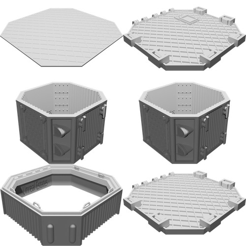 Contenitore cargo modulare - contenitore,