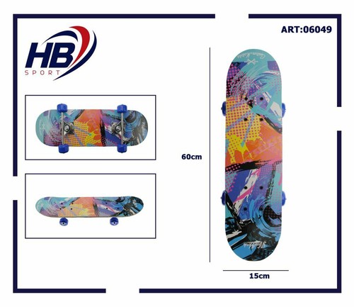 Skateboard skate legno - skateboard,