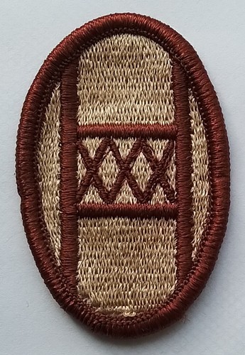 Army patch 30th infantry - patch,