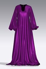 cartamodello abito donna da sera lungo con maniche ampie da taglia 42 a 46